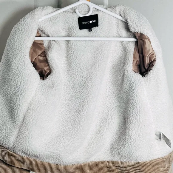 Khaki Corduroy Jacket Size Small - Picture 9 of 9